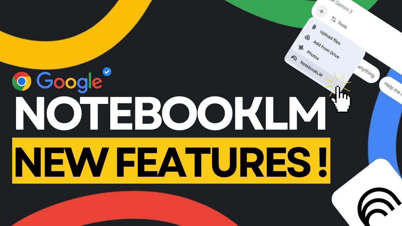 NotebookLM Just Got a Major Upgrade (Gemini Integration Explained)