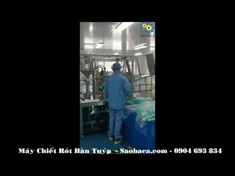 Máy Chiết Hàn Tuýp Kem Tự Động