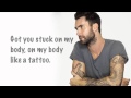 Maroon 5 - One More Night (Lyrics) 