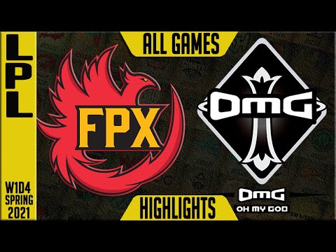 FPX vs OMG Highlights ALL GAMES | LPL Spring 2021 W1D4 | FunPlus Phoenix vs Oh My God