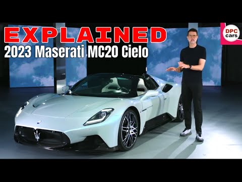 2023 Maserati MC20 Cielo Explained