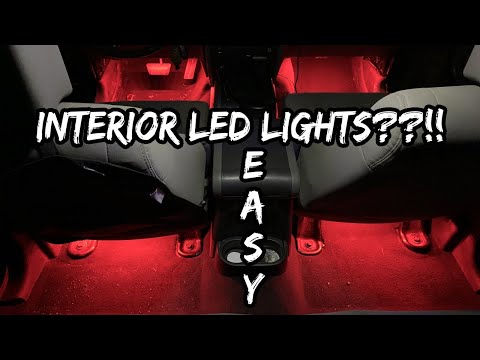 *INSTALLING* a TYPE S interior L.E.D light kit?!!!