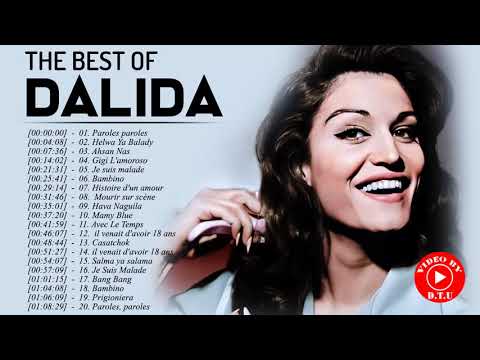 Les plus grands succès de Dalida - Dalida Best Songs - Dalida Greatest Hits Full Album 2021