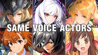 Download lagu Duet Night Abyss All Characters Japanese Dub Voice Actors Seiyuu Same Anime Characters mp3