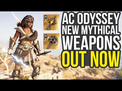 New Mythical Weapons Added To Assassin's Creed Odyssey (AC Odyssey Tartaros Weapon Pack)
