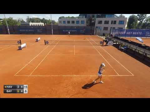 Isabelle Haverlag v Michaela Bayerlova - W60 AMSTELVEEN (last points)