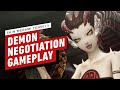 Shin Megami Tensei 5: Demon Negotiation Gameplay