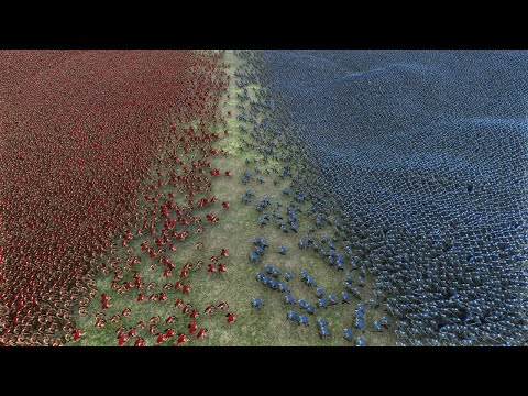 20 000 SPARTANS vs 20 000 HEAVY KNIGHTS - Ultimate Epic Battle Simulator