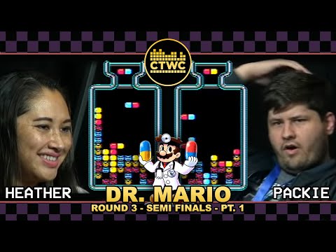 Dr. Mario Championship Rd. 3 pt. 1 — Heather Ito vs. World Champ!
