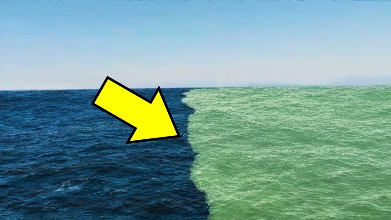 É por Isso Que Esses Dois Oceanos Não Se Misturam