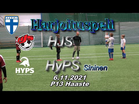Harjoituspeli P13 HJS - HyPS Sininen 6.11.2021