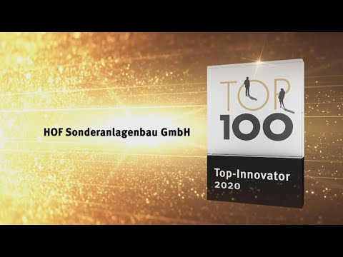 HOF zum fünften Mal als TOP Innovator 2020 ausgezeichnet