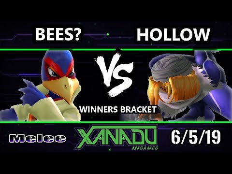 S@X 305 SSBM - Bees? (Falco) Vs. Hollow (Sheik) - Smash Melee Winners Round 3