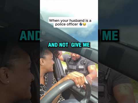 This Cop Pulls Over His Own Wife 😂🚔