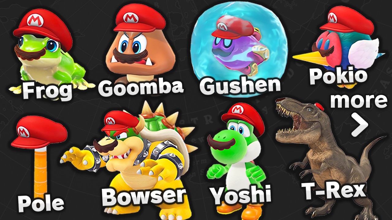 Which Mario Odyssey Capture Survives The Longest?