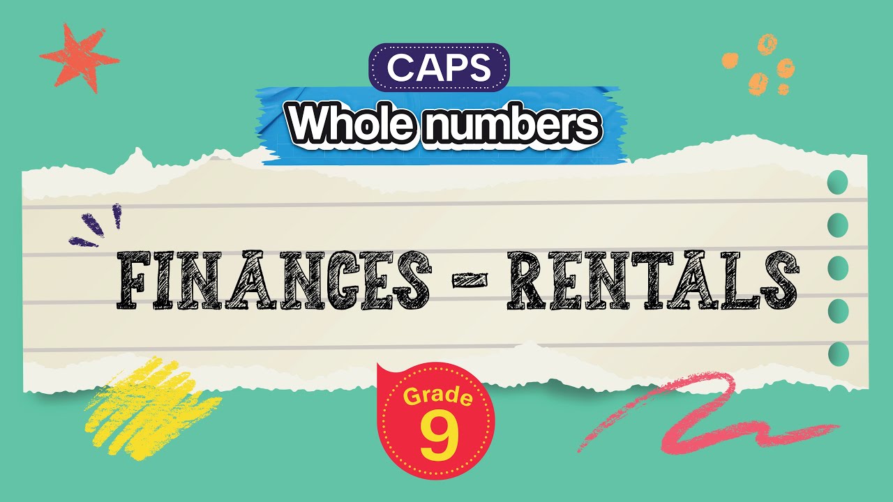 Finances - Rentals
