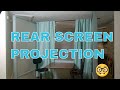 Looking for the right stuff to create the rear screen projection - How I did it.