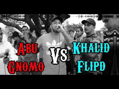 Abu & Gnomo vs Khalid  & Flipd 1ª Fase - Batalha da Arniqueiras (Edição especial 1 Ano)