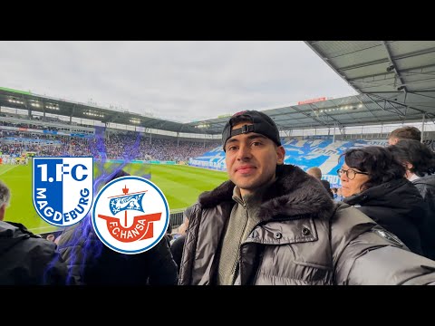 HANSA gewinnt DRECKIG 🔵⚪️🔴 | OSTDERBY 🙌 | | 1.FC MAGDEBURG vs HANSA ROSTOCK | Stadionvlog