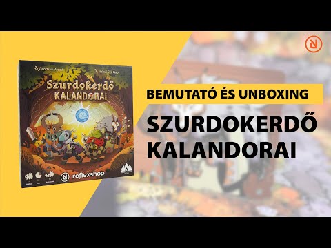 Szurdokerdő kalandorai ️ Unboxing & Bemutató - reflexshop