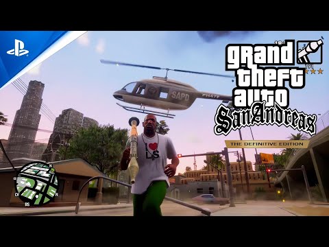 GTA San Andreas (PS5) The Definitive Edition Gameplay - GTA Trilogy - Part #4 (4K 60FPS)