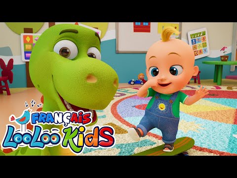 Zigalou 🦖- Chansons à gestes pour bébé - Comptines Bébé - LooLoo Kids Français