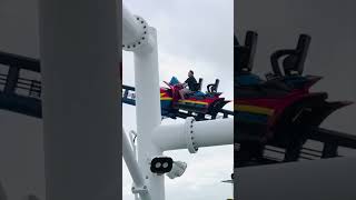 Bolt Roller Coaster at Sea on The Carnival Jubilee Inauguration Cruise #carnival #carnivaljubilee