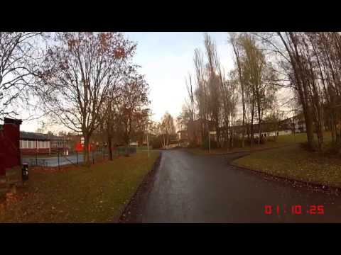 Hostruset 2012 - 5 km (Löparperspektiv, kort)