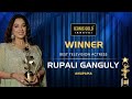 Rupali Ganguly Wins Best Television Actress For Anupama At Iconic Gold Awards 2026