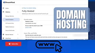 How to Host a Domain on Dreamhost (and others)