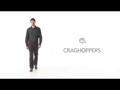 Craghoppers NosiDefence Mens Kiwi LS Shirt (CMS338) || Purple Turtle