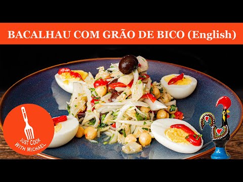 Cod with Chickpeas | BACALHAU COM GRÃO DE BICO (English)