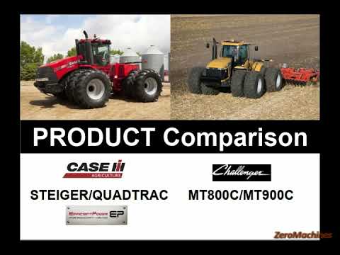 Competitive Comparison 2011 | Case IH Steiger & Quadtrac VS Challenger MT800C & MT900C