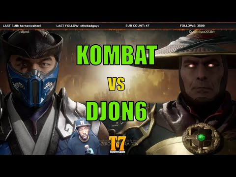 FLAWLESS VICTORY! - KOMBAT VS DJON6 - RAIDEN VS SUB ZERO - KOMBAT LEAGUE SET