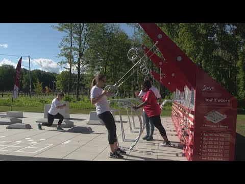 Town of Greece unveils new fitness court
