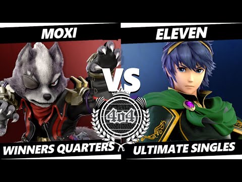 4o4 Smash Night 93 - fc| moxi (Wolf) vs GUMP2| Eleven (Shulk, Marth) - Winners Quarter-Final