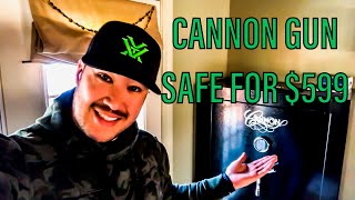Cannon 48 Gun Safe Initial Review - John McClain