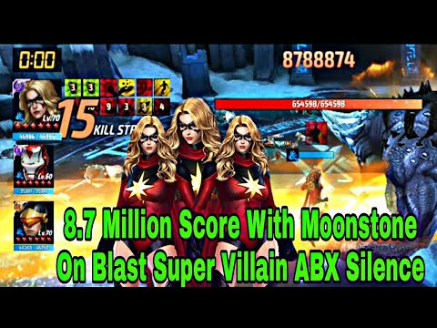 8.7 Million Score With Moonstone | Moonstone Still Best Blast Super Villain? - Marvel Future Fight