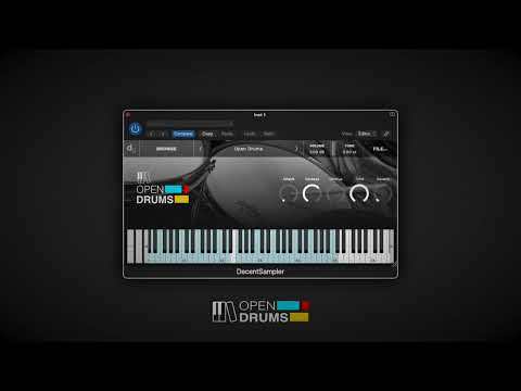 Open Drums - Decent Sampler