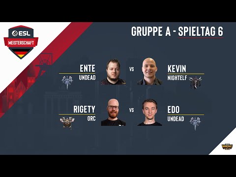 WC3 - EnTe vs. kevin / Rigety vs. Edoboii / XlorD vs. ToM | ESL Meisterschaft 2020 -  Season 2