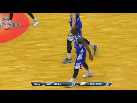 Highlights: BC Luleå vs. Norrköping Dolphins