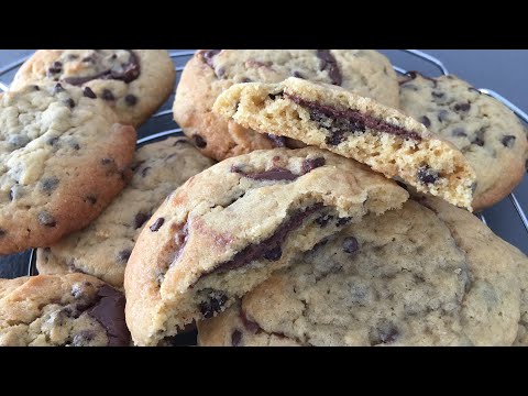 Recette Cookies fourr&eacute;s &agrave; la p&acirc;te &agrave; tartiner