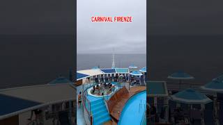 Gloomy Skies, Chill Vibes Cruising Off Mexico on Carnival Firenze #travel #shorts #cruiseship