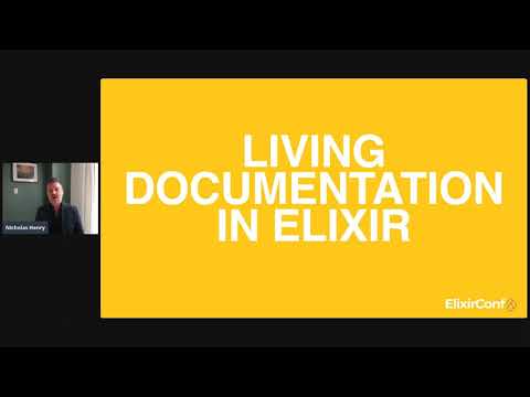 ElixirConf 2021 - Nicholas Henry - Preventing Brain Freeze: Onboarding with Living Documentation