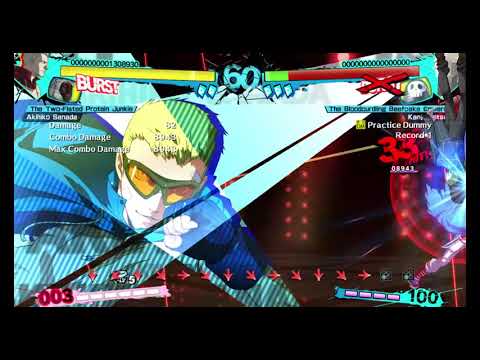 [P4AU 1.1] Akihiko Sanada TOD 10608dmg