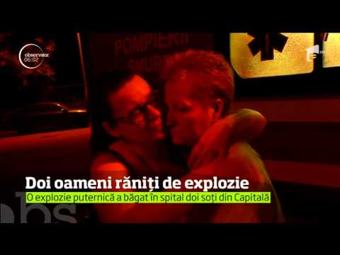 Caz halucinant în Capitală. Doi soţi au suferit arsuri grave, după ce o explozie s-a produs în