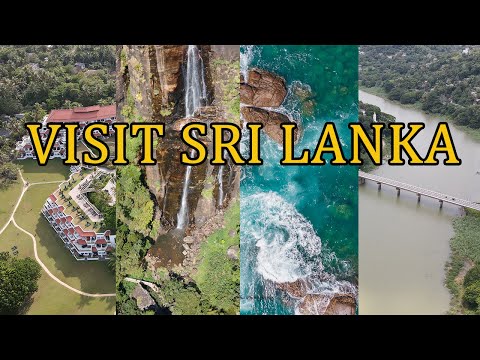 Visit Sri Lanka | Cinematic Drone Footage From Above | DJI Mavic Air 2