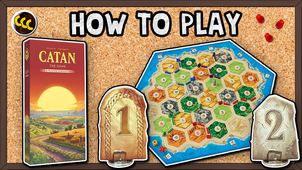 CATAN: 5-6 Player Expansion - How To Play