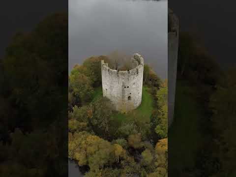 Some Irish Magic ☘️ Cloughoughter Castle, Co.Cavan #irishcastle #medievil #island #lake #celtic
