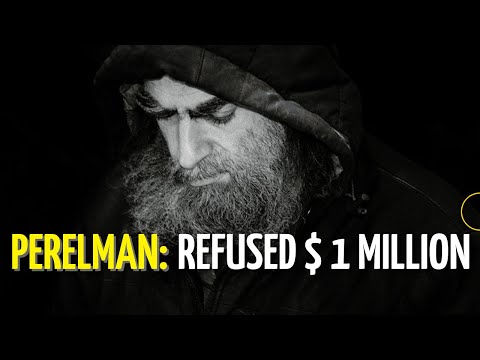 GRIGORI PERELMAN is a genius who proved the Poincare hypothesis